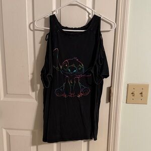 Rainbow stitch top